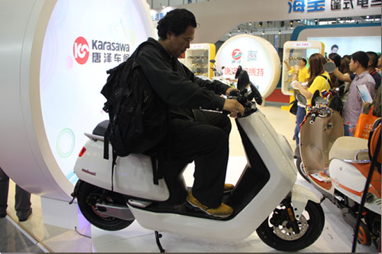 唐澤車(chē)閘亮相南京展